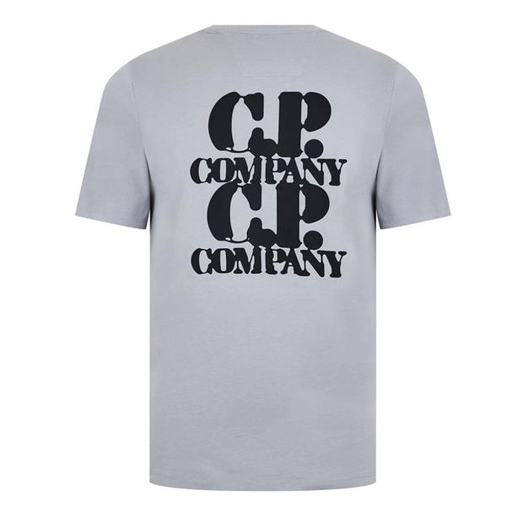 CP Company T-Shirts - Short Sleeve - Grey